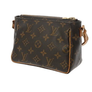 Louis Vuitton Monogram Canvas Shoulder Brown Bag Viva Cite